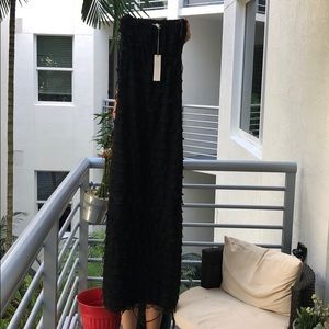 Alexis long black dress